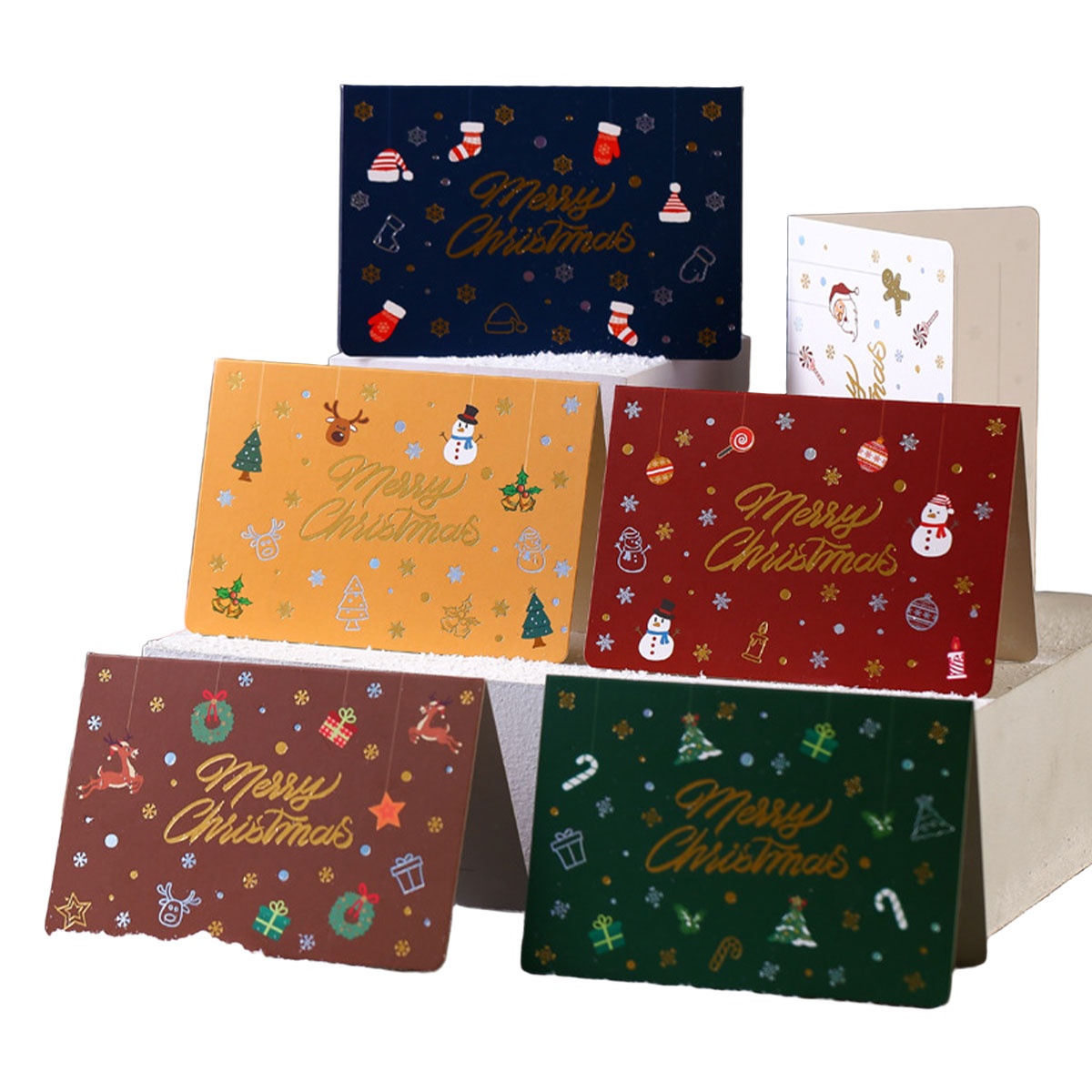 クリスマス カード セット メッセージカード グリーディングカード