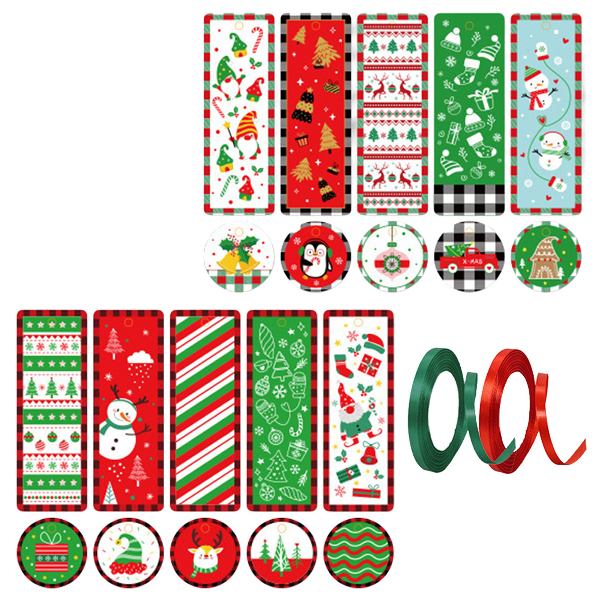 クリスマス カード セット メッセージカード グリーディングカード