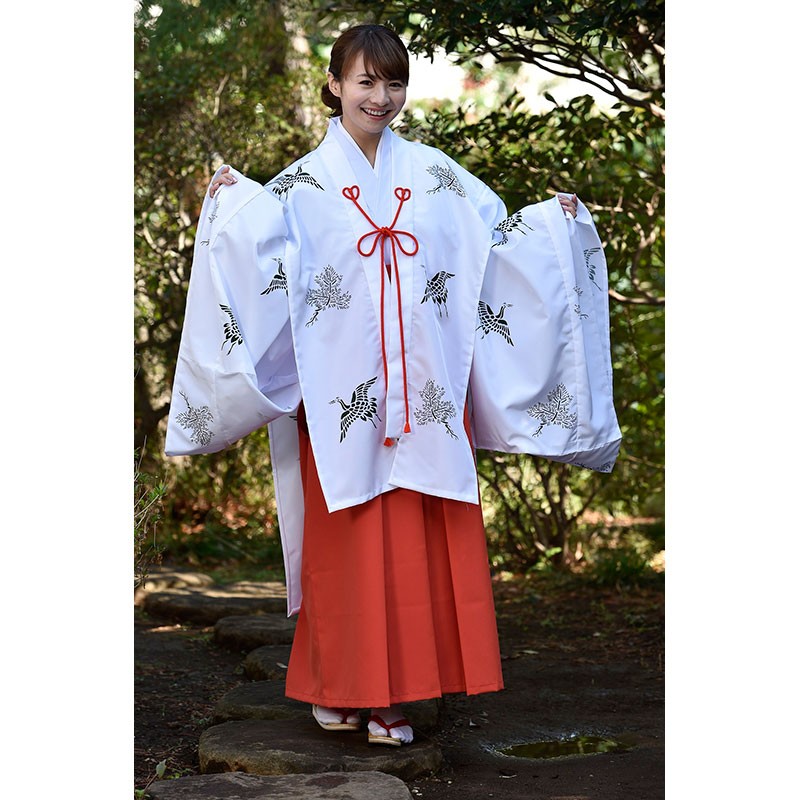 千早 装束 羽織 法衣 行衣 寺院 寺用 巫女 神職 レディース 女性 婦人