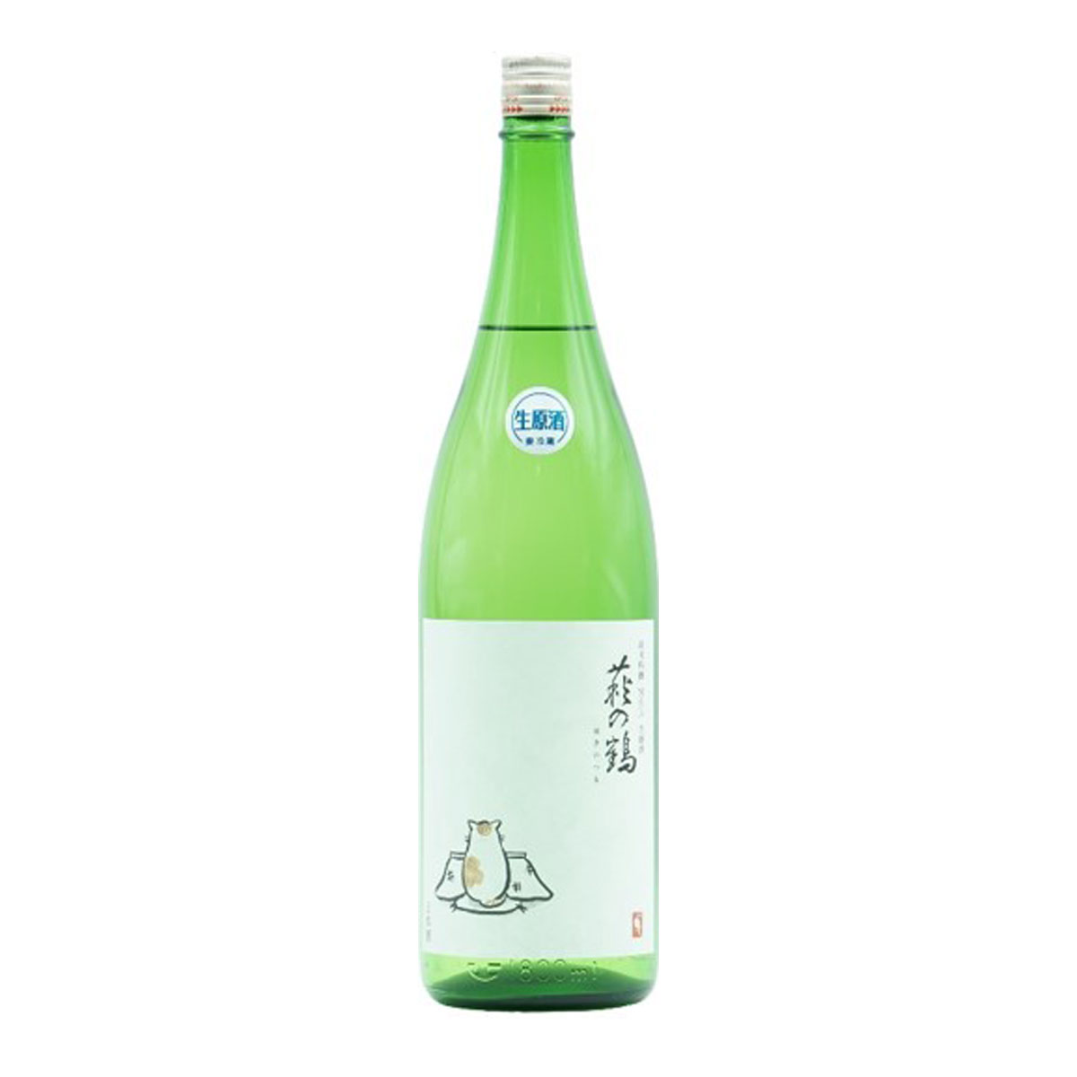 萩の鶴　純米吟醸 別仕込生原酒 こたつ猫 1800ml [クール便]｜gosenya