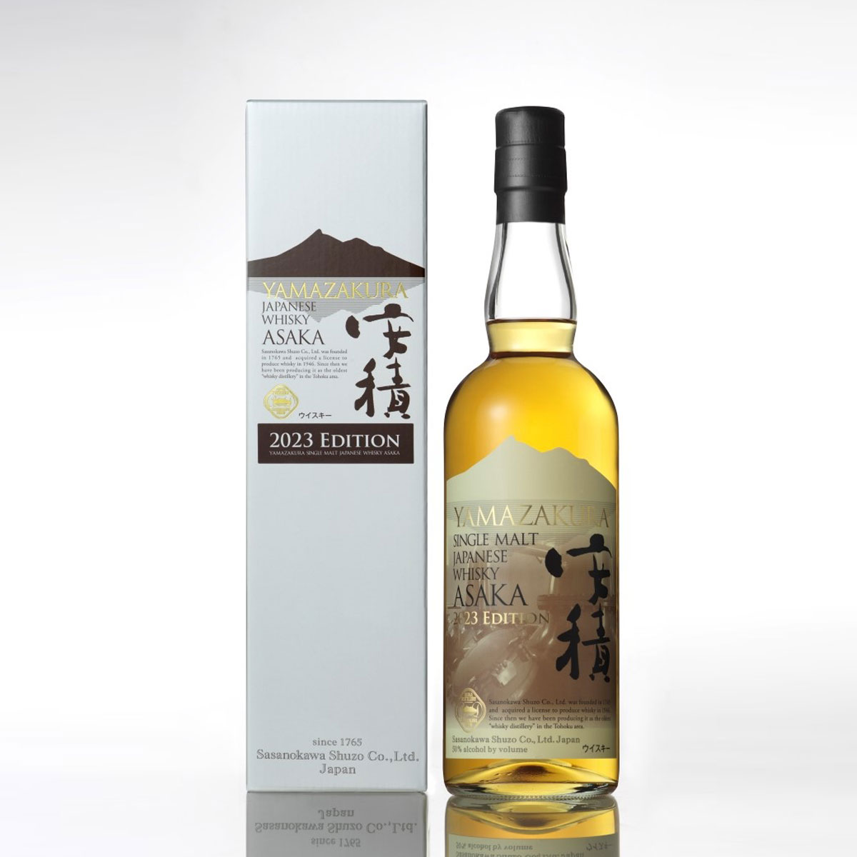 YAMAZAKURA SINGLE MALTJAPANESE WHISKY 安積 2023 EDITION 700ml 今