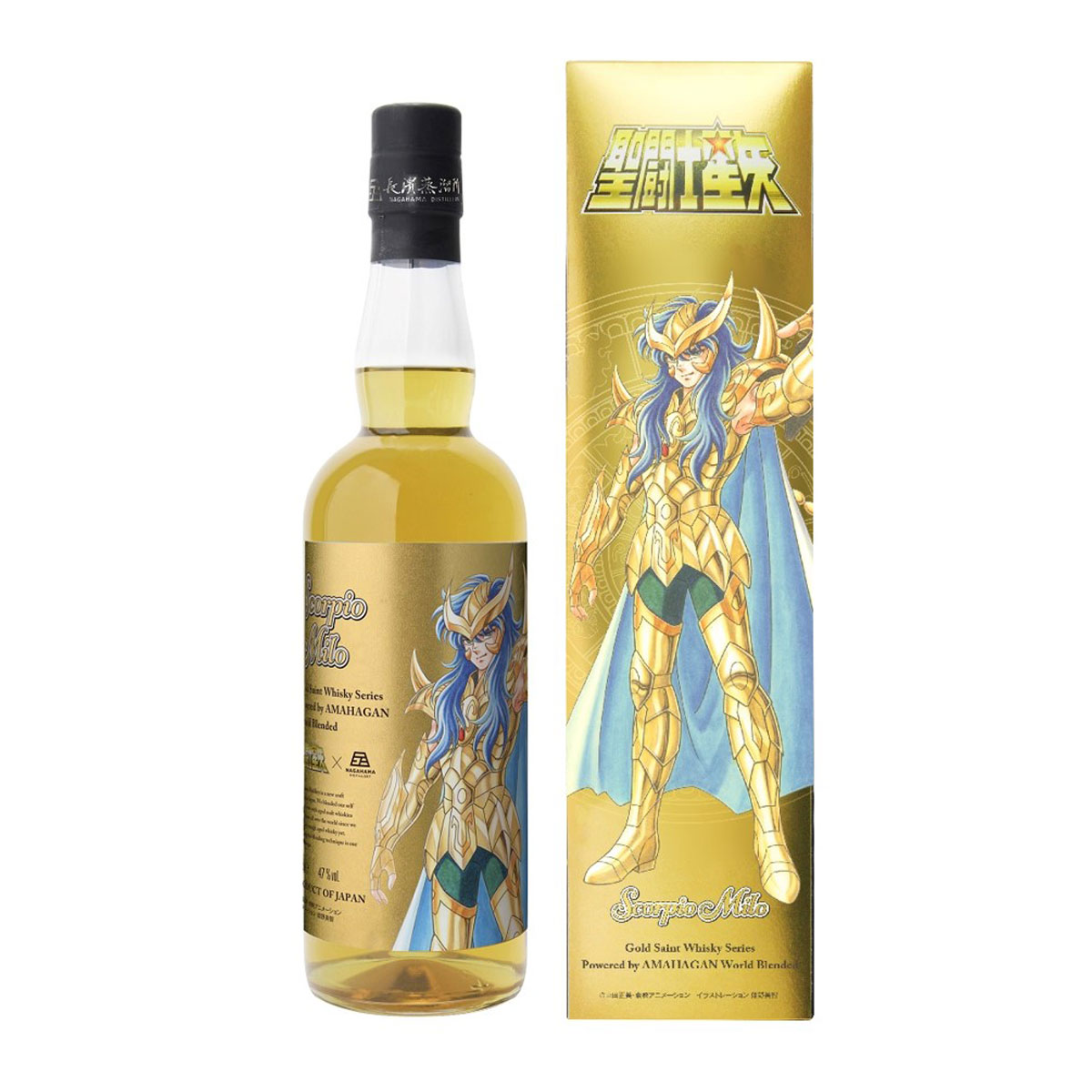 聖闘士星矢 ゴールドセイント ウイスキーシリーズ Powered by AMAHAGANスコーピオン ミロ 720ml