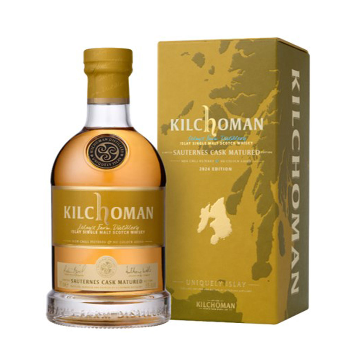 22017 KILCHOMAN（キルホーマン）バッチストレングス 57％ 700ml 箱付