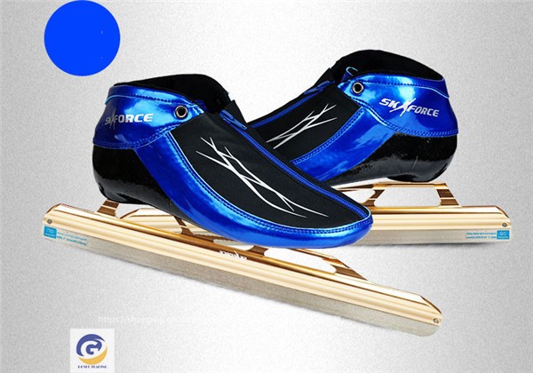 スピードスケート靴 スケート 靴 スケート 研磨済み フィギュアスケート フィギュア シューズ 固定式 固定式 エッジカバー付き 研磨済み