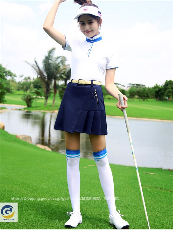 レディースゴルフウェアスカートゴルフミニスカートインナーパンツ付スカートショート丈丈短めペチパンツ付属おしゃれかわいい