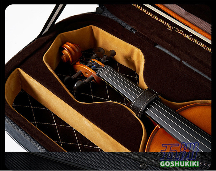 VIOLIN CASE バイオリンケース 楽器 弦楽器 オックスフォード 軽量 