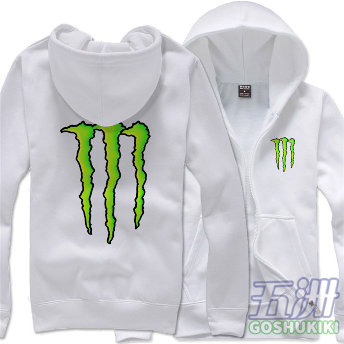 バイクウエア ジャージ おしゃれ エナジー トップス プリント メンズ モンスター ロゴ ロゴt 長袖 以上節約 モンスター