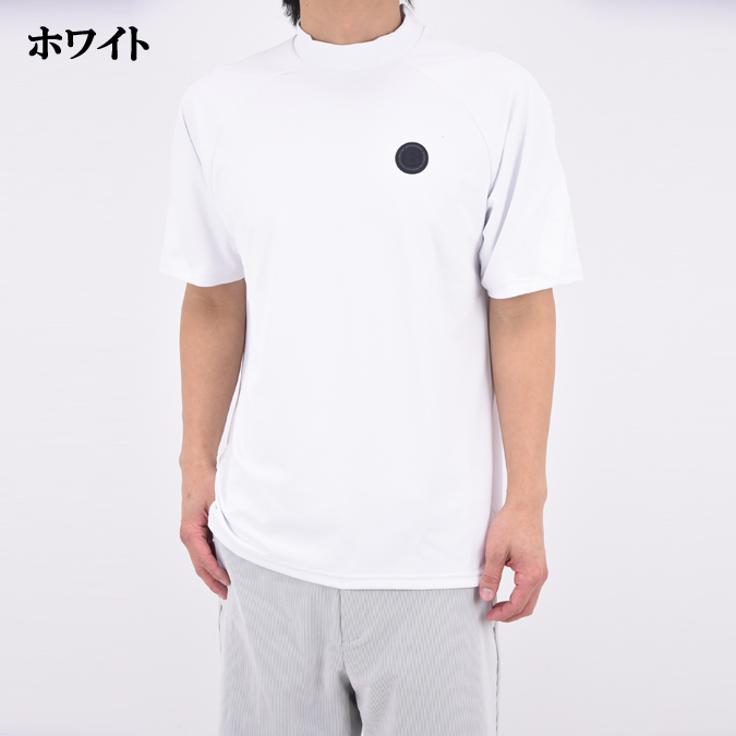 BRIEFING ブリーフィング ゴルフ　モックネックシャツ M ホワイト BRIEFING GOLF（ブリーフィングゴルフ） 【26SS】BRIEFING GOLF