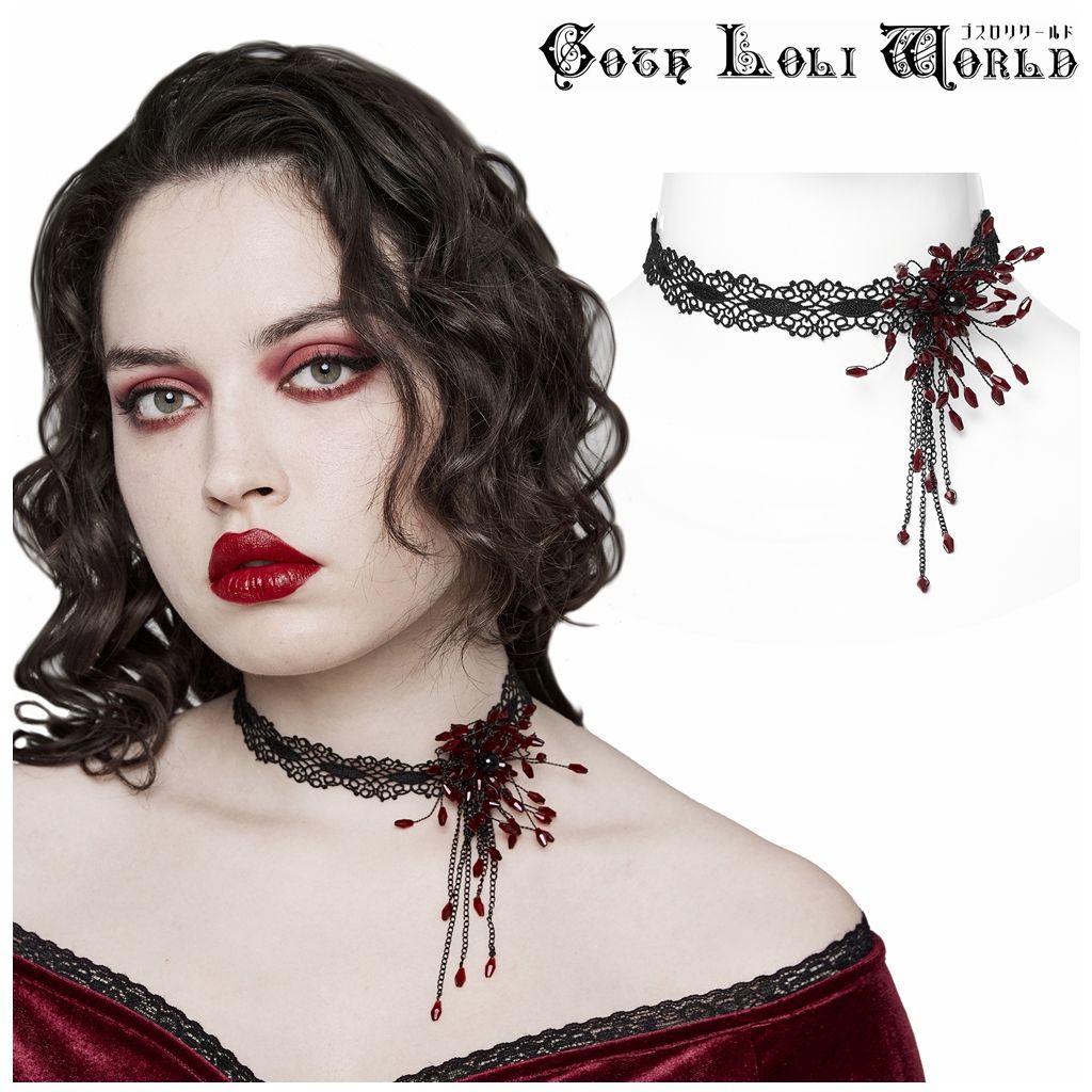 ゴスロリワールド】PUNKRAVE カニカン留めゴシックディティール