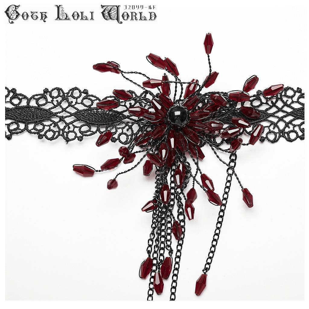 ゴスロリワールド】PUNKRAVE カニカン留めゴシックディティール