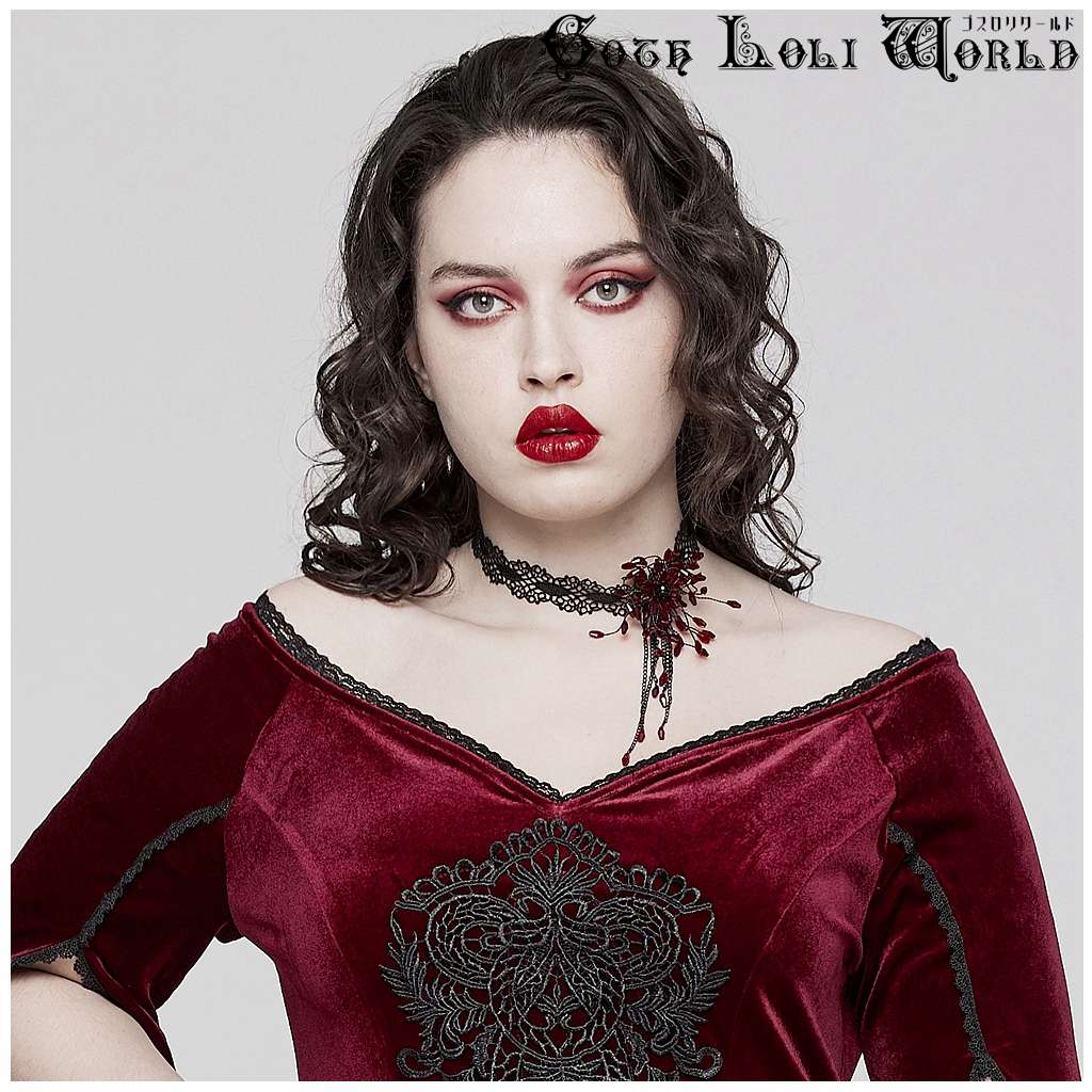 ゴスロリワールド】PUNKRAVE カニカン留めゴシックディティール