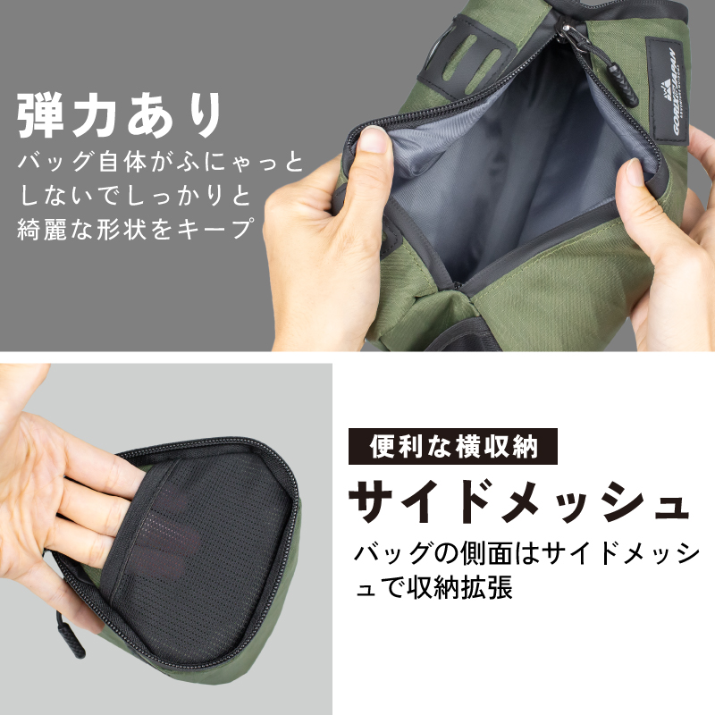 GORIX ゴリックス フロントバッグ 自転車 防水 フレームバッグ