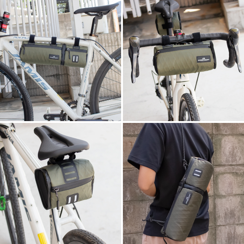 GORIX ゴリックス フロントバッグ 自転車 防水 フレームバッグ