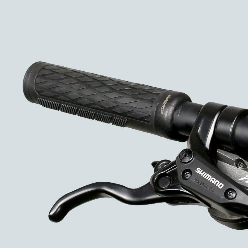 自転車 グリップ 自転車グリップ  高いグリップ力 128.5mm 丸グリップ ロックオン ハンドルグリップ クロスバイク mtb (GSR CITY-88) GORIX ゴリックス | GORIX | 08