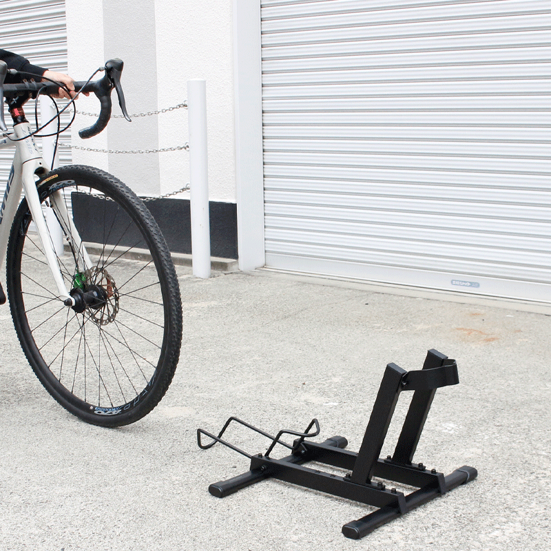 送料無料 自転車 スタンド 室内 屋外 1台 ロードバイク 倒れない 転倒防止 自転車スタンド クロスバイク E-bike 駐輪 ガレージ 駐輪場 ゴリックス(EZLock) | GORIX | 04