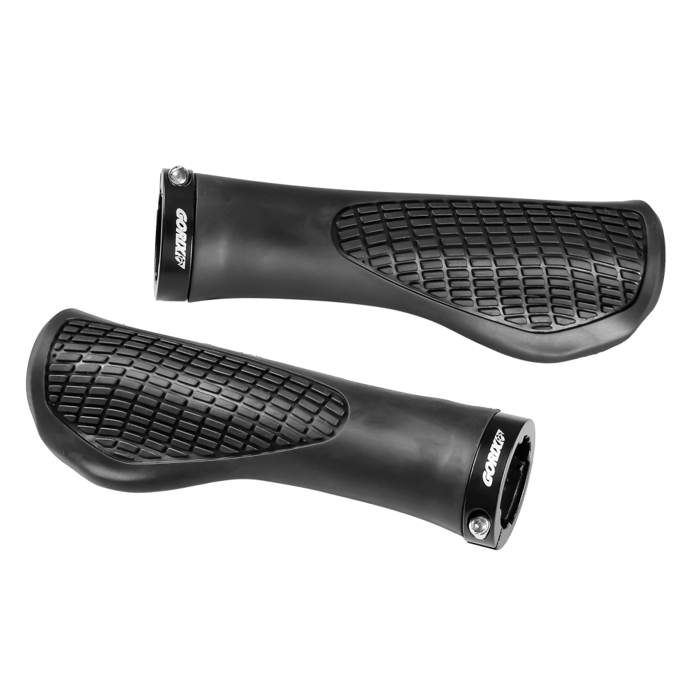 GORIX 自転車 グリップ エルゴグリップ クロスバイク べたつかない mtb