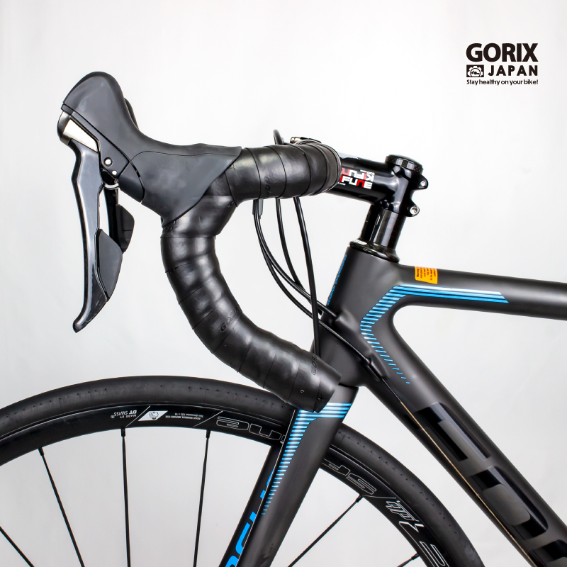 GORIX バーテープ ロードバイク 自転車 (G.akuma) ブラック 黒
