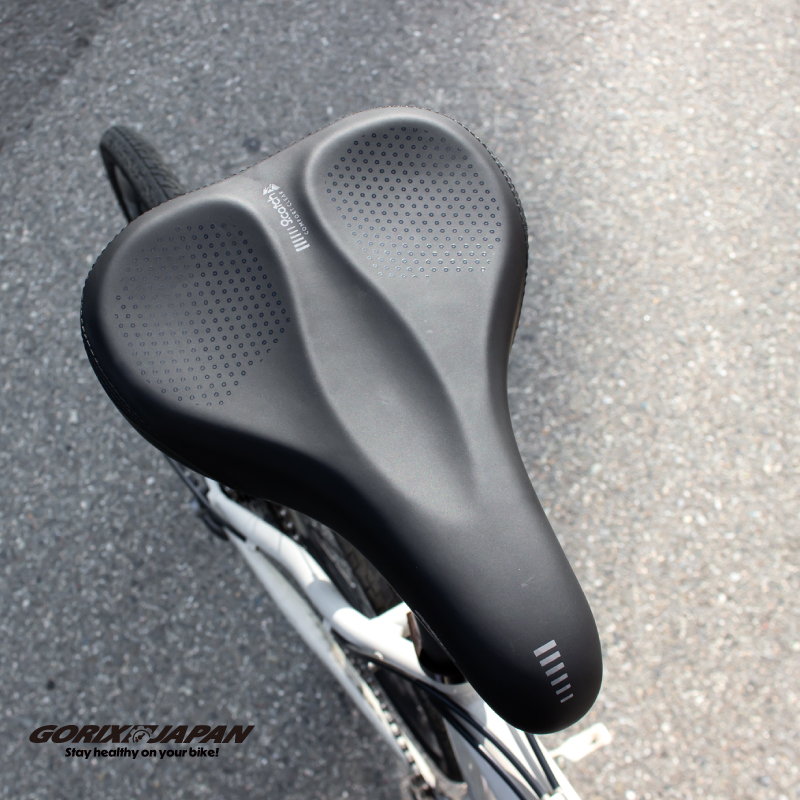GORIX 送料無料 サドル 自転車 お尻が痛くない 肉厚 超幅広 分厚い