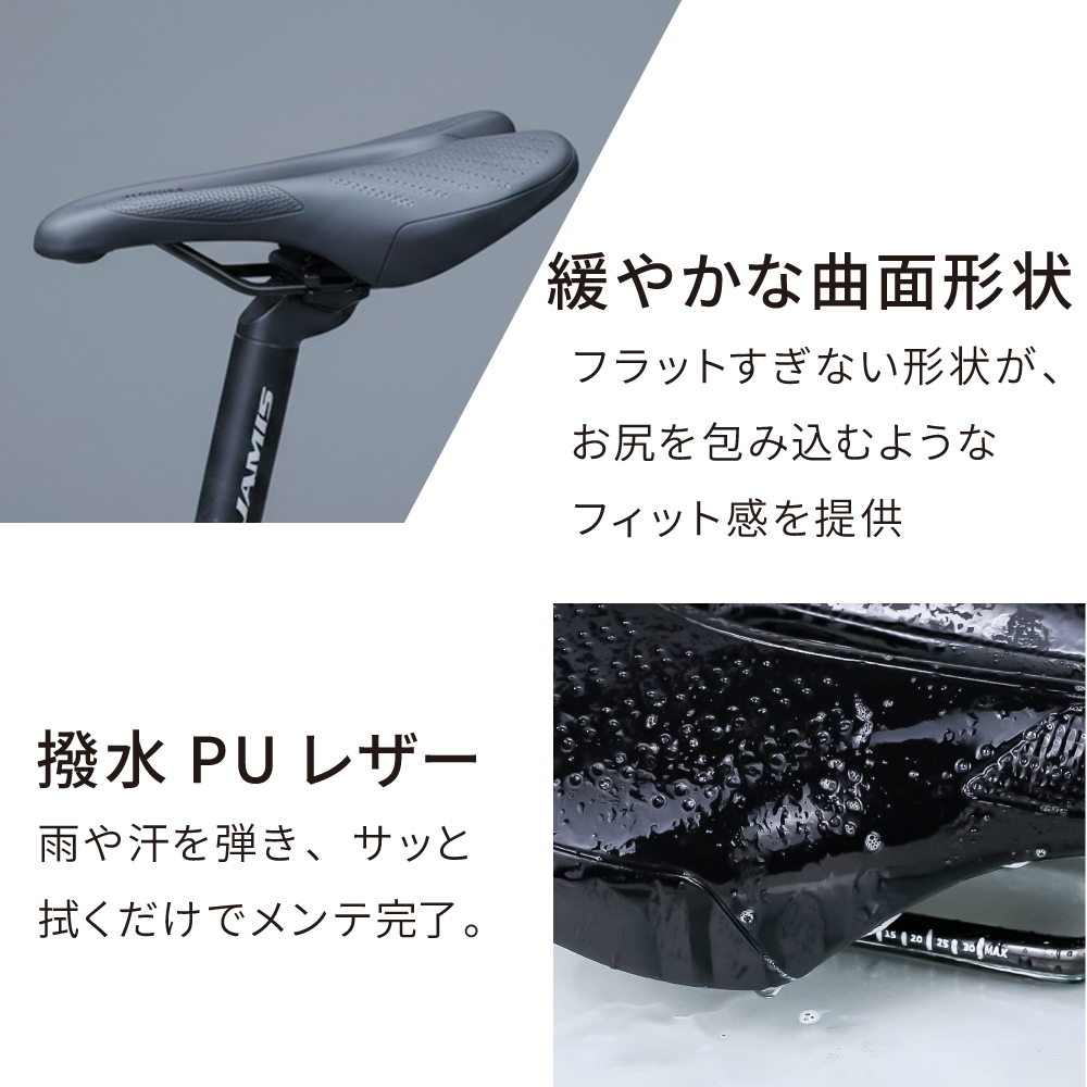 GORIX 送料無料 サドル ロードバイク 自転車 お尻の痛みに 薄型