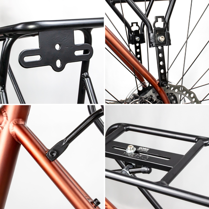専用✳︎キングキャリア　自転車用　後荷台 GORIX リアキャリア 自転車 荷台 後つけキャリア 後ろ (GRR900)24-28