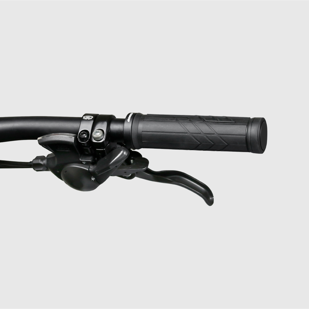 GORIX グリップ 自転車 125mm 丸グリップ ロング 22.2mm ロックオン