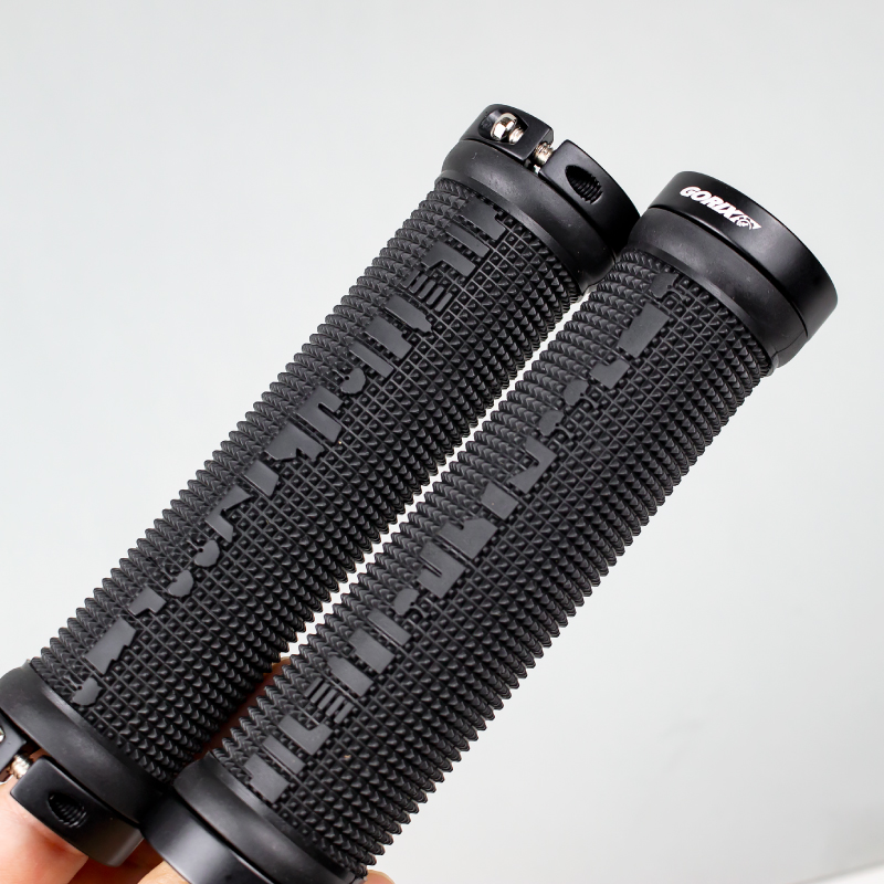 GORIX 自転車グリップ 丸グリップ [素手でも十分なグリップ力