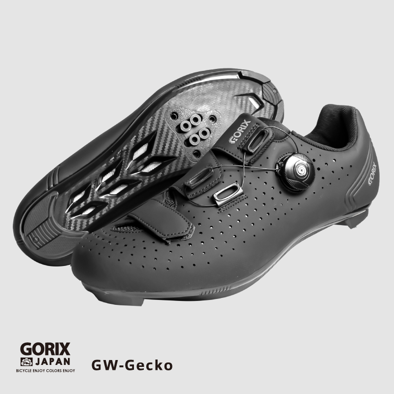【あすつく 送料無料】GORIX ゴリックス サイクルシューズ ロードバイク ビンディングシューズ 自転車 (GW-Gecko) ロードバイク MTBクリート対応 ダイヤル式調整｜gottsu｜15