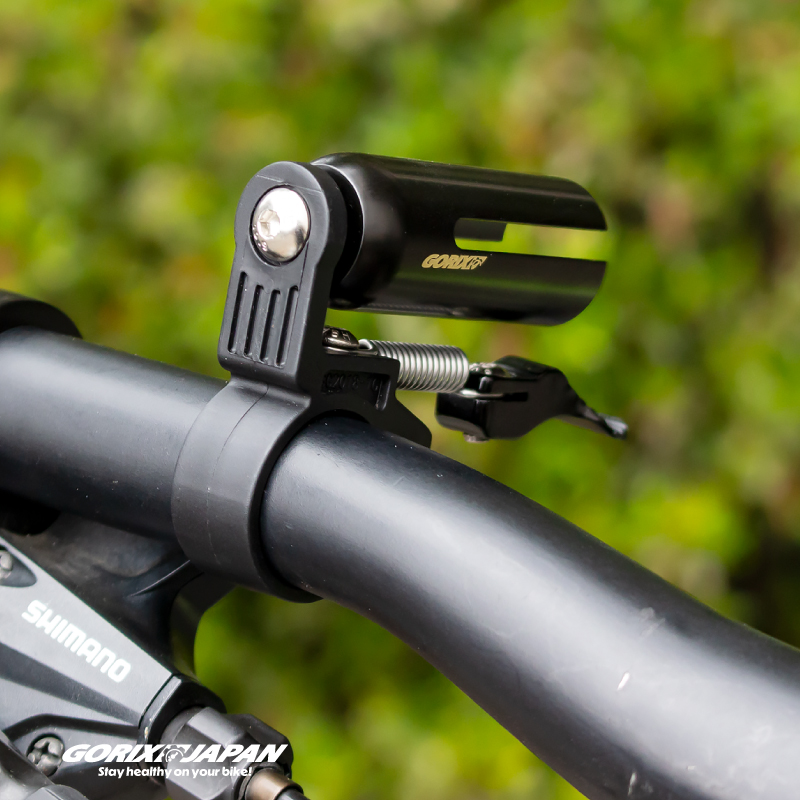 GORIX 自転車 ベル 小型 真鍮 おしゃれ 小さい クラシック 21-23.5mm