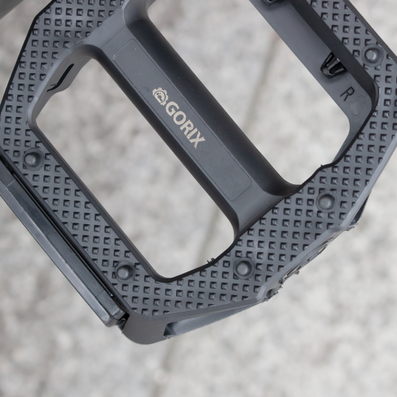 GORIX ペダル 自転車 フラットペダル クロスバイク ノンスリップ 滑り