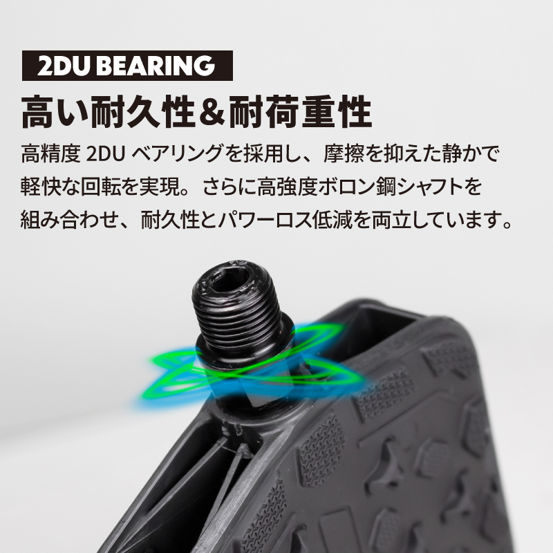 GORIX ペダル 自転車 フラット ノンスリップ クロスバイク 反射板
