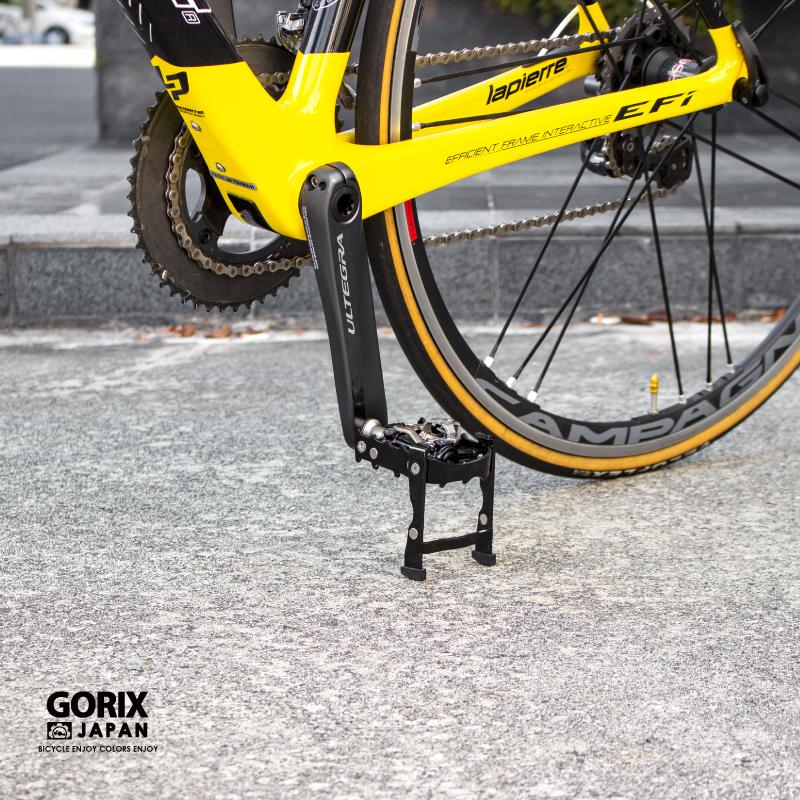 【あすつく 送料無料】GORIX 自転車ペダル スタンド内蔵ペダル ビンディングペダル 片面フラットペダル クリート付属 (GX-PMXK106) ロードバイク｜gottsu｜11