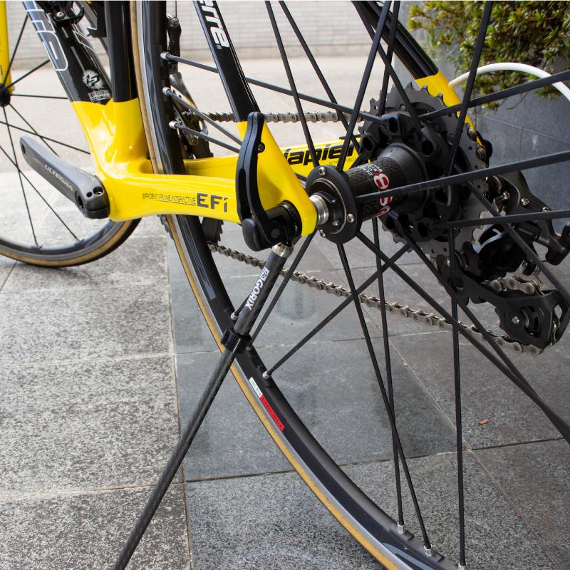 【あすつく】GORIX ゴリックス 自転車スタンド 携帯スタンド 超軽量 カーボンファイバー炭素繊維 (GX-Q19M) 折りたたみスタンド ロードバイク｜gottsu｜08