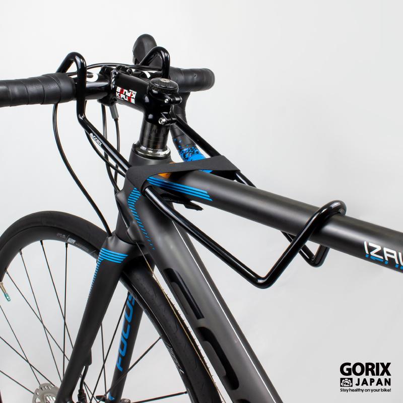 GORIX 自転車 ハンドルロック ロードバイク ハンドルストッパー ゴリックス  ハンドルリテーナー ハンドル固定 (GX-RETAINER) ハンドルと前輪を固定｜gottsu｜08