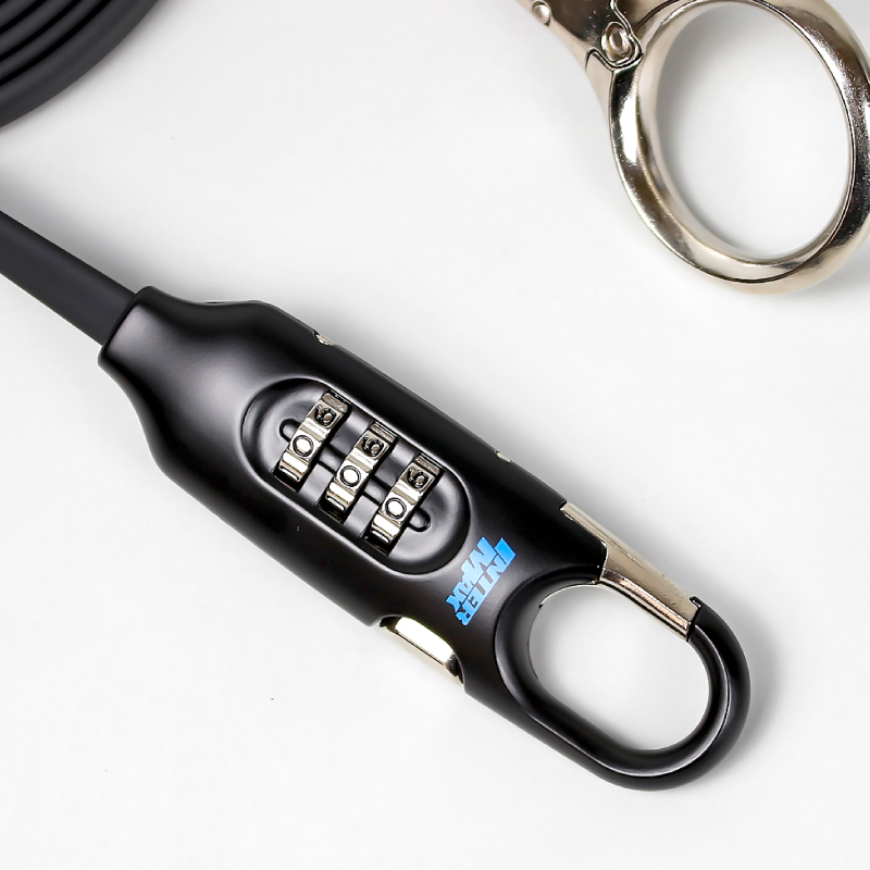 インターマックス 自転車 鍵 ダイヤル式 [長い 1800mm 盗難防止 暗証