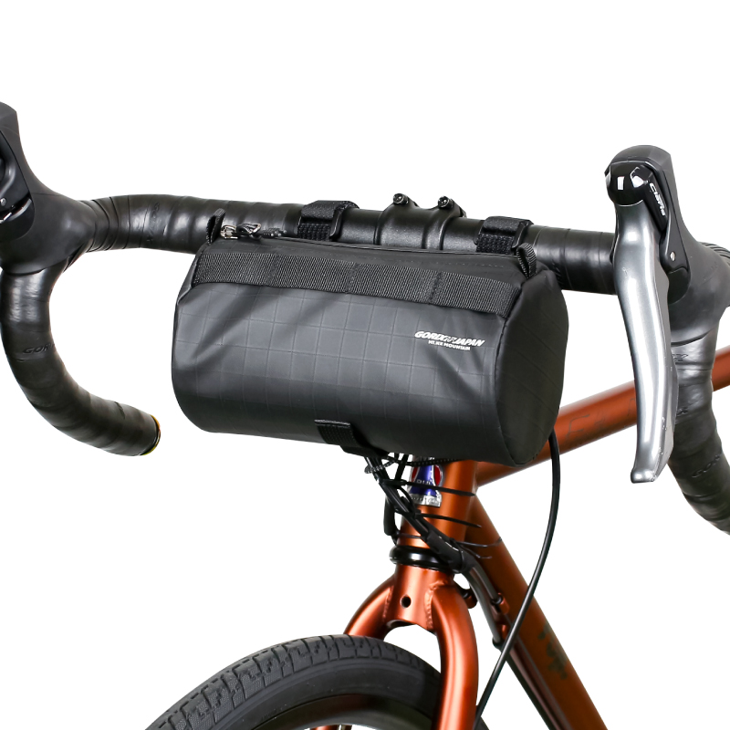 フロントバッグ 自転車 防水 ロードバイク 強い素材 ハンドルバッグ スマホ 小型 小さめ 1.5L サイクルバッグ クロスバイク ブラック ゴリックス (MT.FRO-2) | GORIX | 17