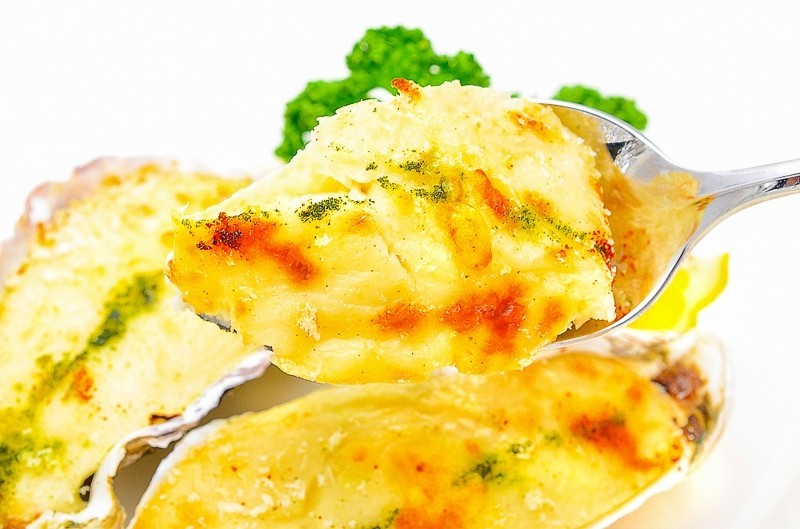 牡蠣グラタンアップ１