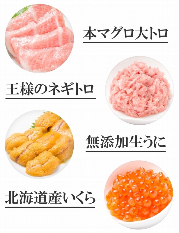 築地の海鮮丼セット 究極
