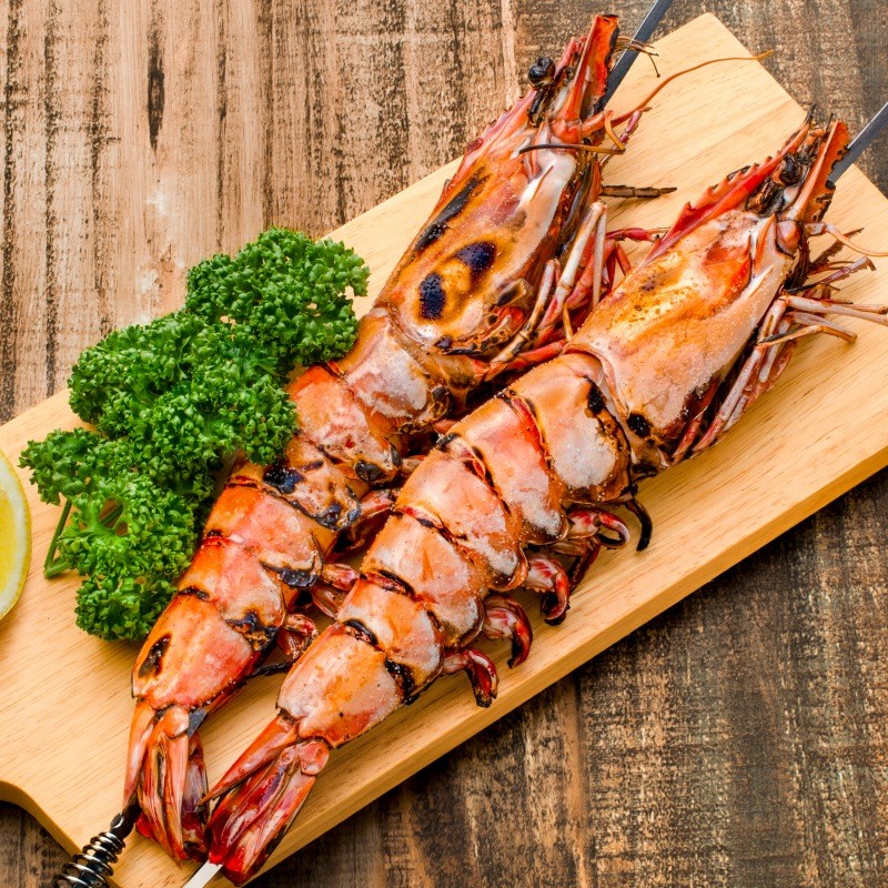 シータイガー 8尾 約30cm 1.5kg 天然 特大 超特大 エビ えび 海老 加熱