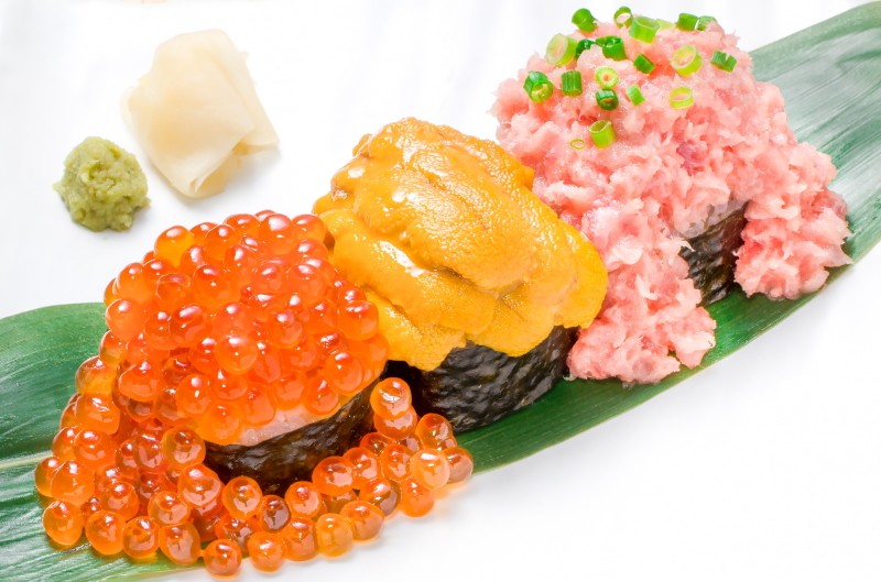 築地の海鮮丼セット 極み