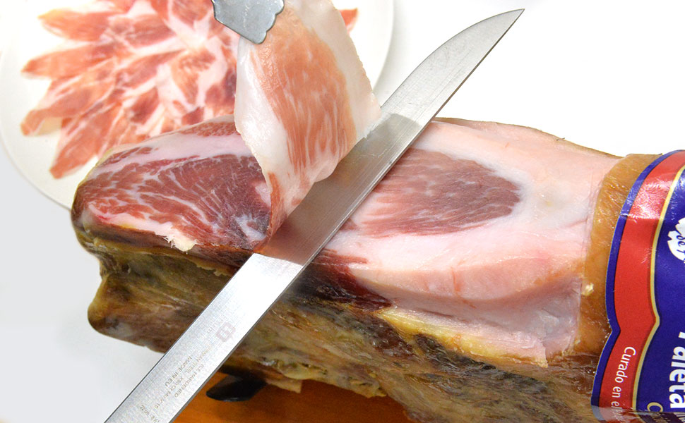 スペインのコルタドールも使っている生ハム専用ナイフ 両刃 生
