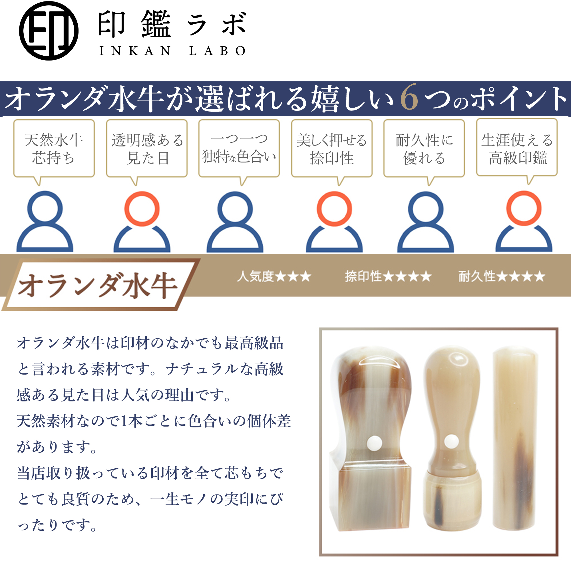 【即日発送】法人印鑑セット 会社設立 オランダ水牛 3本セット+電子印鑑 代表印 銀行印 角印 会社印鑑 法人印 実印 法人登記 高級 牛角 ケース付 送料無料_6