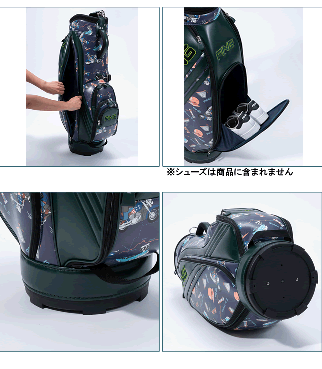 PING（ピン） PING MR.PINGライダーキャディバッグ ミスターピン Cart
