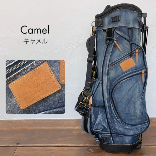 ラヘラゴルフ lahella golf ヴィンテージデニムスタンドキャディバッグ 8.5インチ 本体カラー/ネイビー(レザーカラー：3色) L511 | Lahella golf | 02