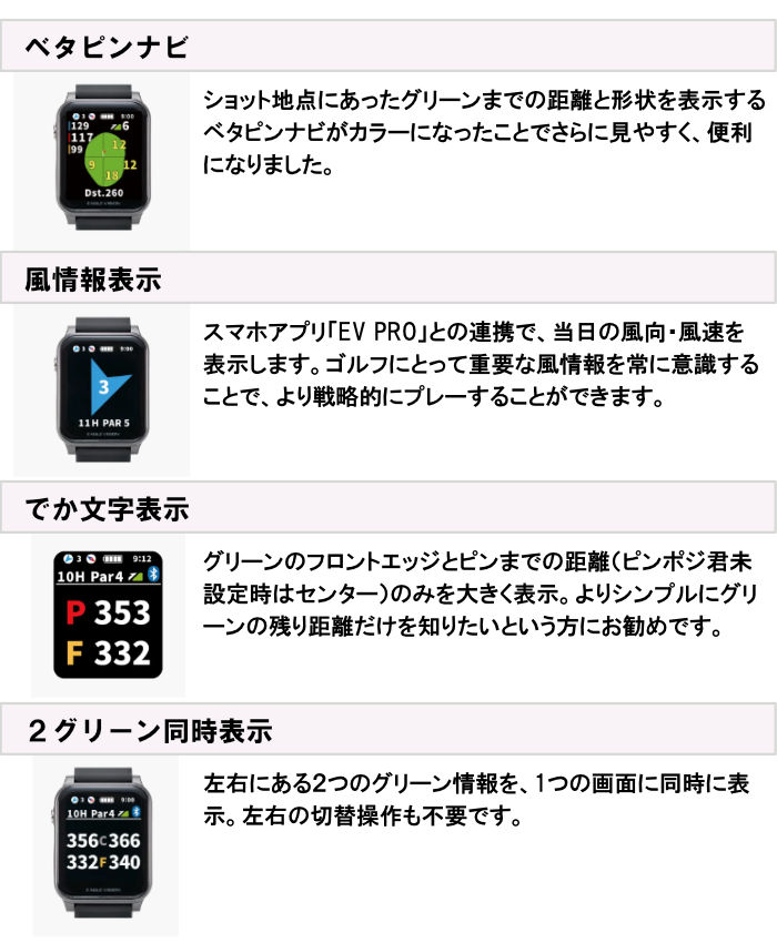 EAGLE VISION イーグルビジョン AX (アクロス) ゴルフ距離測定器 GPS