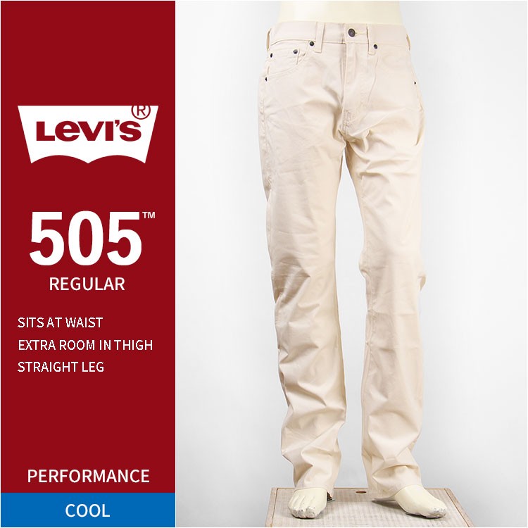 Levi's リーバイス 505 レギュラーストレート サーモクール素材 6.5