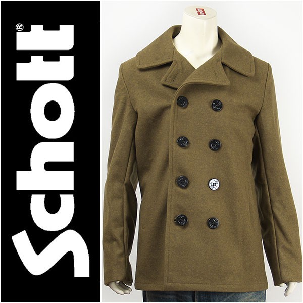Schott N.Y.C 【米国製】Schott ショット ピーコート メルトン