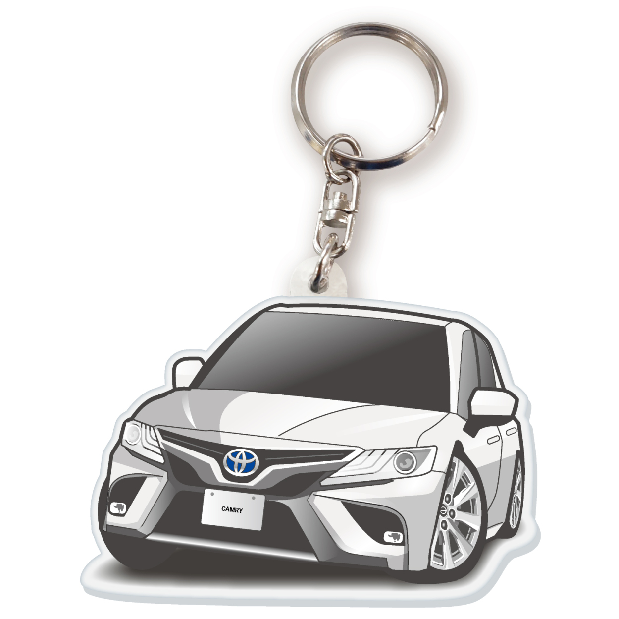 ☆族車☆ ×10アクリルキーホルダー カーアクリルキーホルダー トヨタライセンス商品 カムリ10代目 ちび