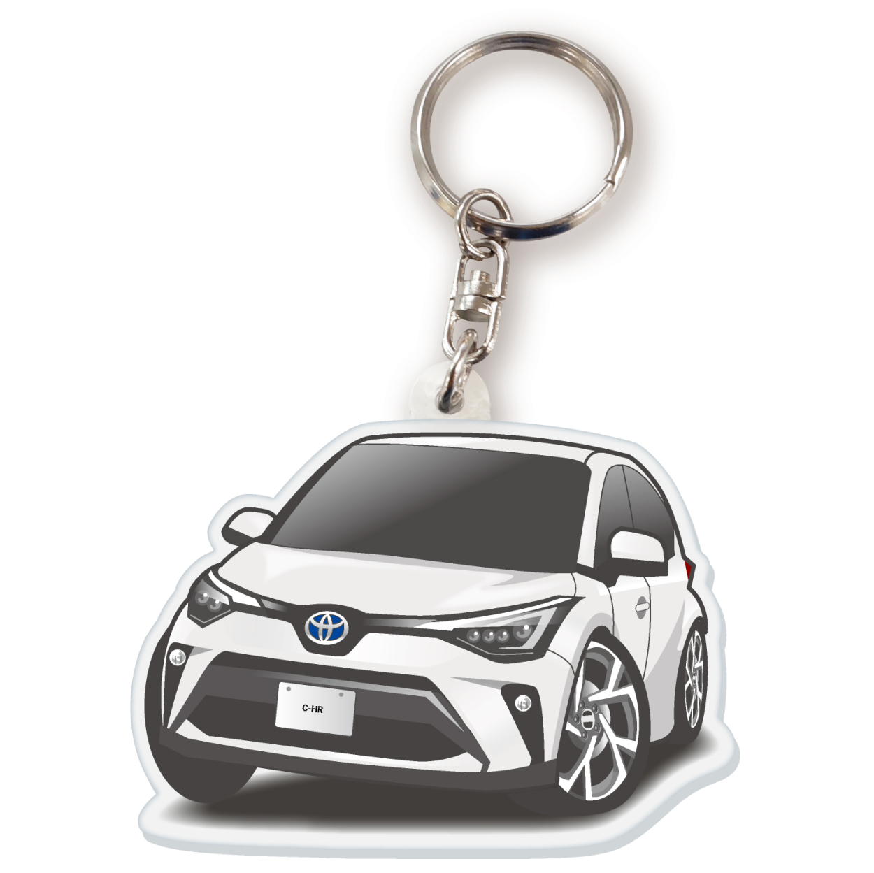 カーアクリルキーホルダー トヨタライセンス商品 C-HR ちびくる