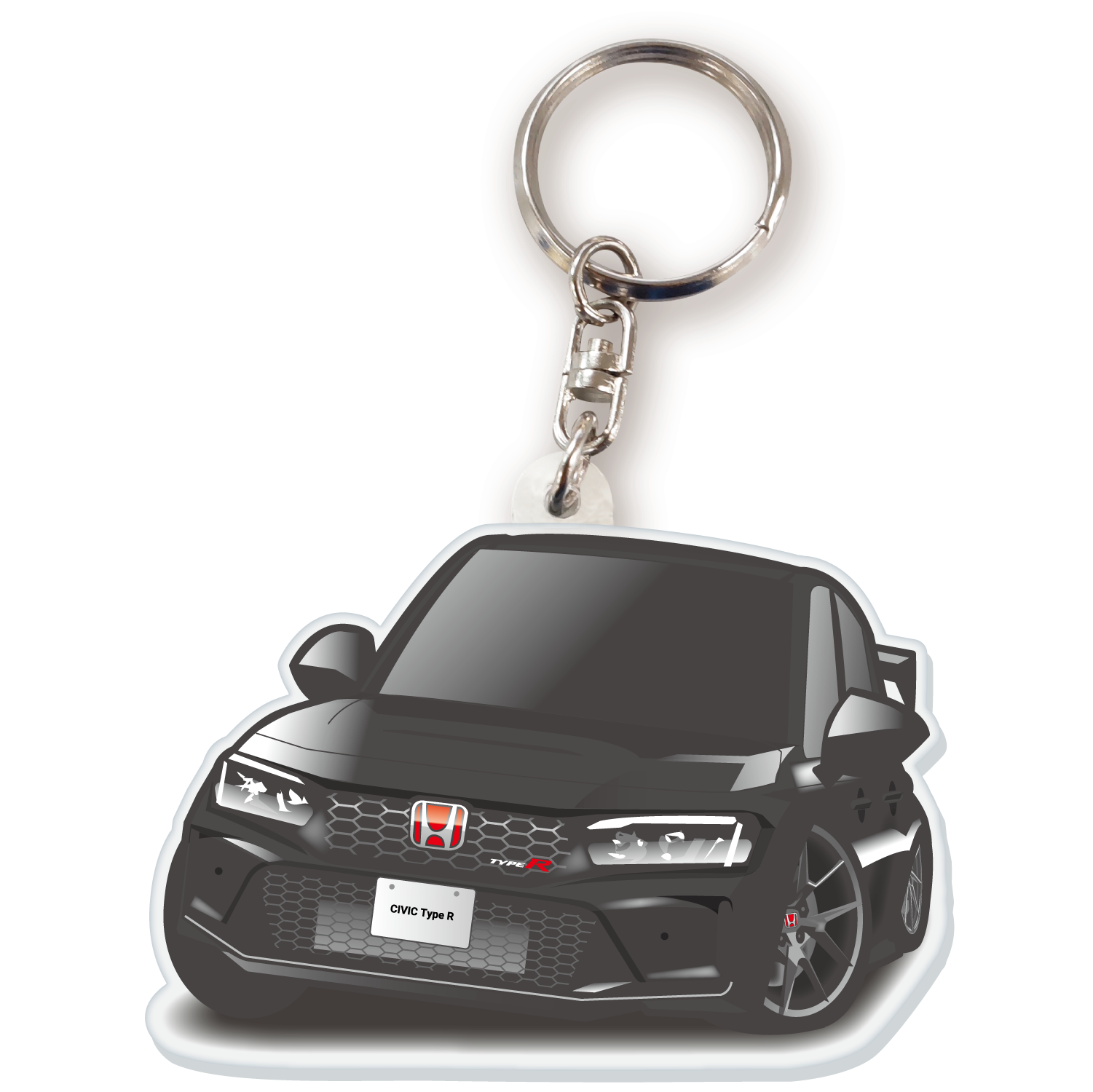 カーアクリルキーホルダー ホンダライセンス商品 CIVIC TypeR 6