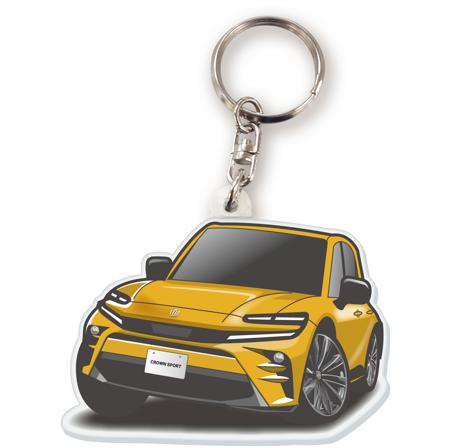 カーアクリルキーホルダー トヨタライセンス商品 クラウンスポーツ（16